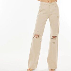 Montana Ultra High Rise 90's Flare - Taupe